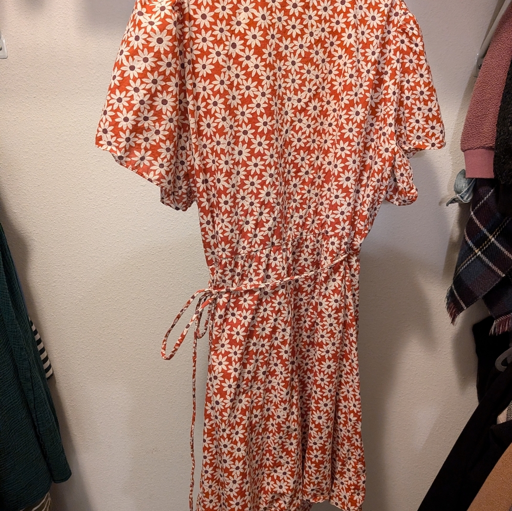Madewell Wrap Dress 2XL